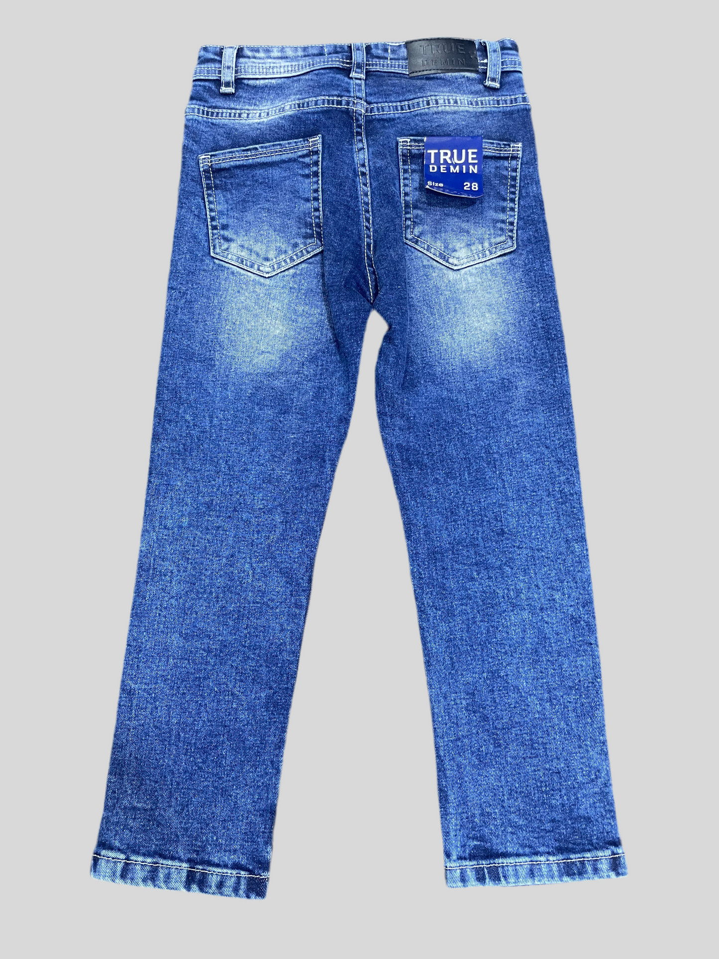 Boys Classic Blue Denim Jeans – True Denim Collection