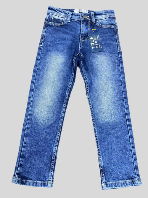 Boys Classic Blue Denim Jeans – True Denim Collection