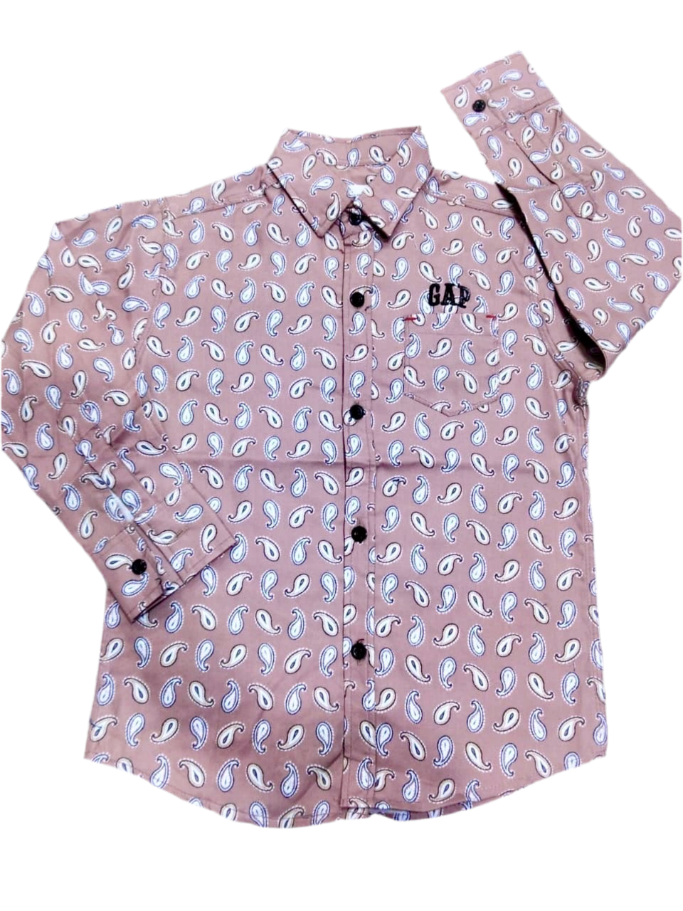 GAP Kids Paisley Print Shirt – Full Sleeve