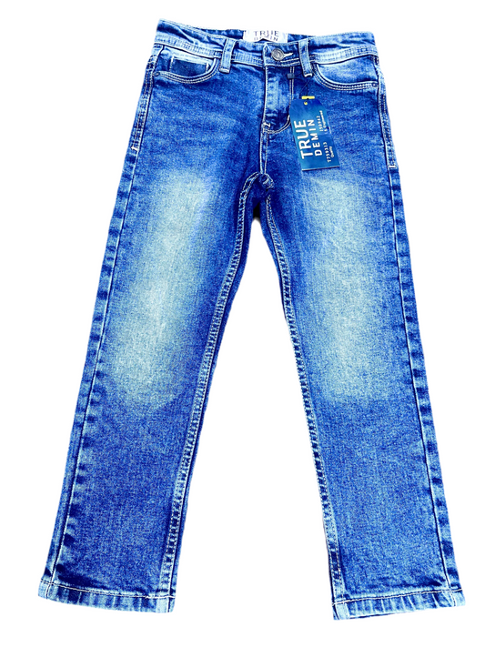 Boys Classic Blue Denim Jeans – True Denim Collection