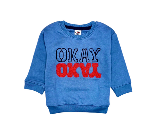 "OKAY" Kids' Sweatshirt