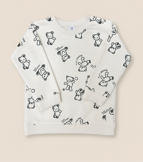 “Kids Cartoon Print Sweatshirt – Play Everyday Style”