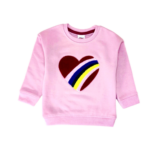 Heart Emblem Kids' Sweatshirt